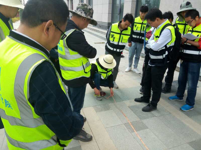 蘭州中央大道管網探測測量