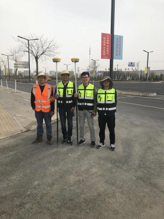 蘭州中央大道管網探測測量
